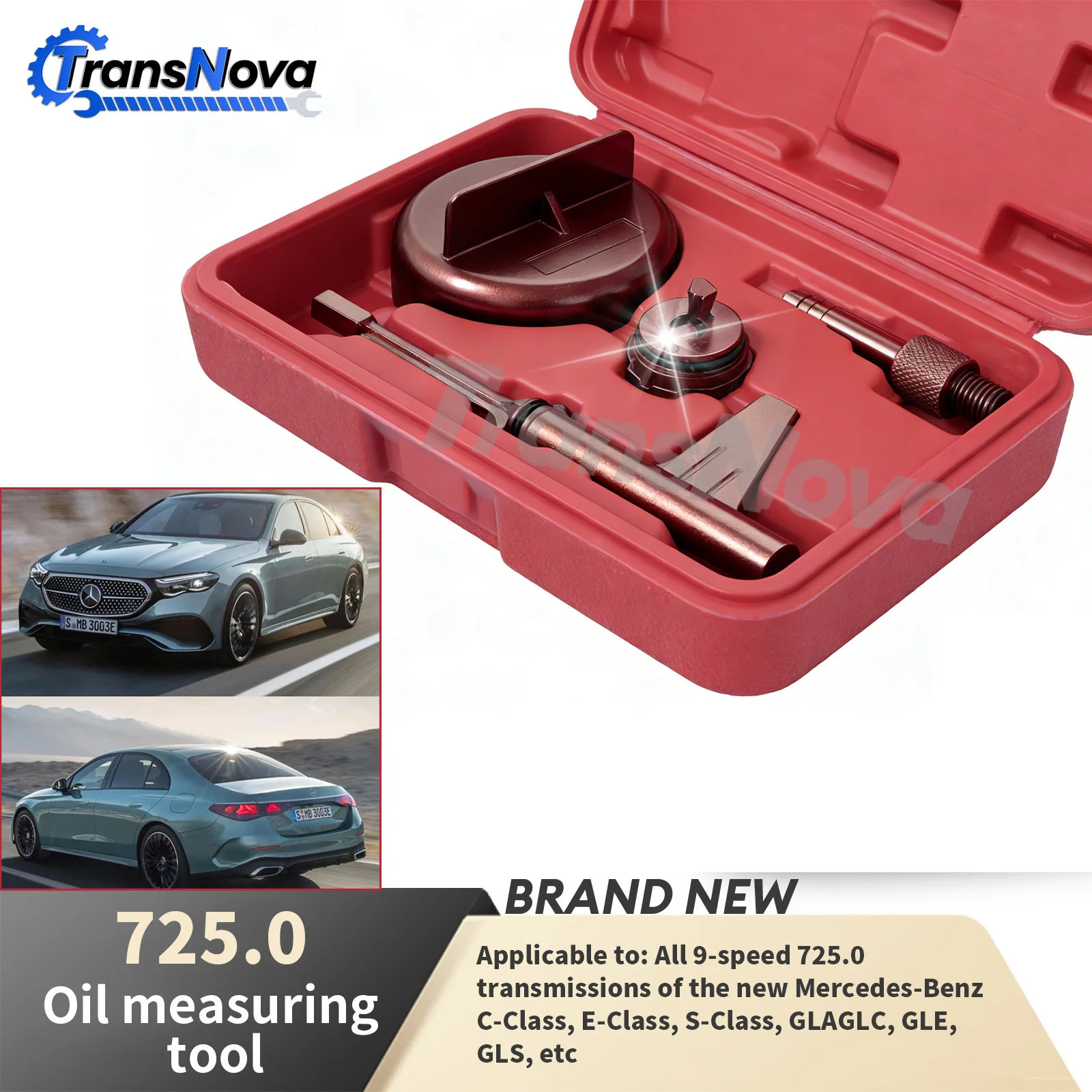 Drain Filler Kit - TransNova 725.0 Transmissieolie Vultuitlaatstang Verwisselgereedschap Aftapadapter