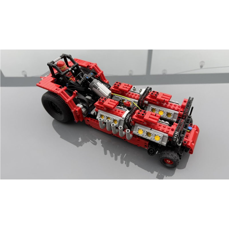 Urban Farming Model - MOC-256713 Urban Farm landbouwtractor bouwsteenmodel, 957