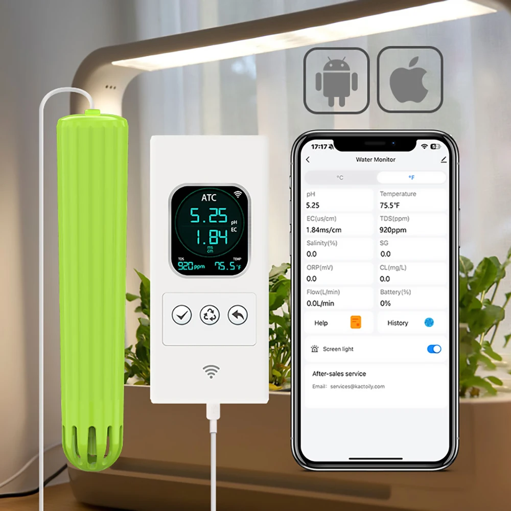 Kactoily 4-in-1 WiFi-sensor Ur - Urban Farming Garden recensie en prijs